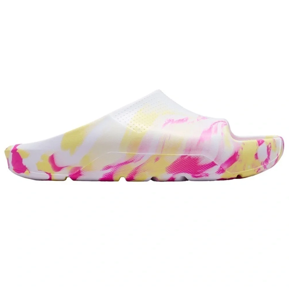 NWT Jordan Kids Post Slides Tie Dye Slip on Sandals